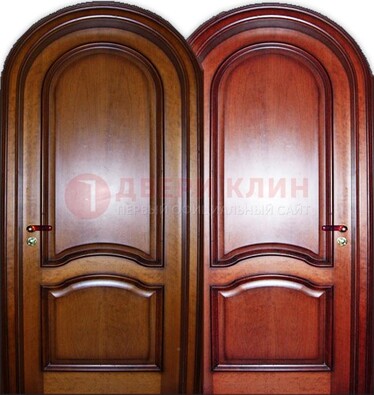 Входная арочная дверь МДФ внутри ДА-5 для сельского дома в Тамбове