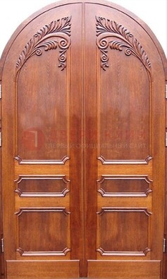 Металлическая арочная дверь ДА-9 в салон красоты в Тамбове