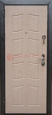 Легкая металлическая дверь с МДФ ДМ-109 в Тамбове
