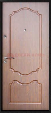 Светлая железная дверь с МДФ ДМ-87 в дом из бруса в Тамбове
