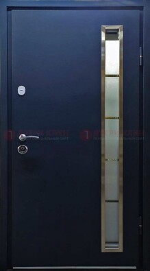 Металлическая дверь с порошковым покрытием и МДФ Белый дуб ДП-219 в Тамбове