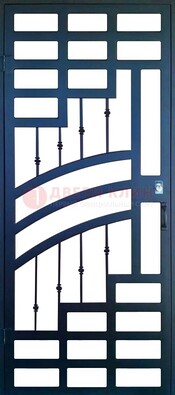 Современная металлическая решетчатая дверь ДР-38 в Тамбове