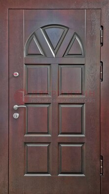 Уличная стальная дверь с виноритом ДВТ-166 в Тамбове