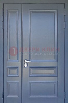 Темно-серая железная дверь с виноритом ДВТ-242 в Тамбове