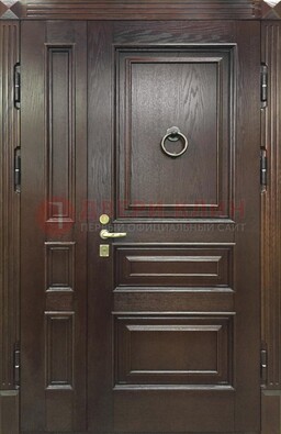Полуторная металлическая дверь с виноритом ДВТ-253 в Тамбове